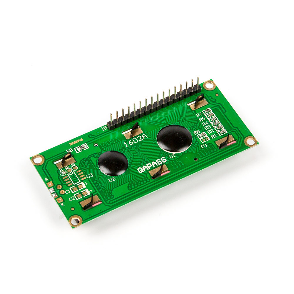 Дисплей LCD1602 синий, с пайкой